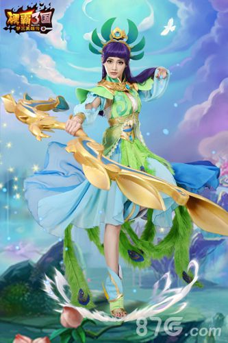 《硬霸三国》大乔cos大爆光铜雀台的惊艳_游戏资讯-游民部落(gamecolg.com)
