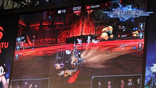 《新剑与魔法》3v3挑战赛中国夺冠女神泰妍助阵对决_游戏资讯-游民部落(gamecolg.com)