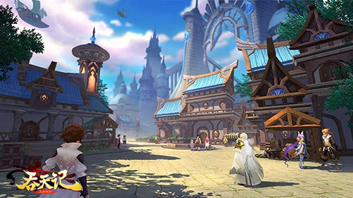玄幻大世界9377《吞天记》唯美场景原画曝光_游戏资讯-游民部落(gamecolg.com)