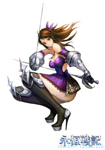 《永恒战记》人物原画首曝精美日系画风闪亮登场_游戏资讯-游民部落(gamecolg.com)