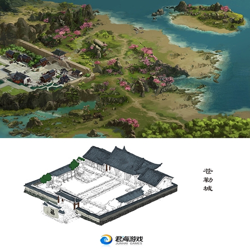 君海新作《天道X》原画内幕漫画风3D画质_游戏资讯-游民部落(gamecolg.com)