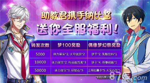 王子遇见偶像《偶像梦幻祭》联动梦100限定活动_游戏资讯-游民部落(gamecolg.com)