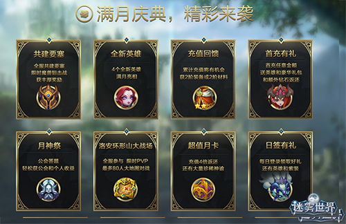 《迷雾世界》多重好礼送不停满月狂欢今日开启_游戏资讯-游民部落(gamecolg.com)