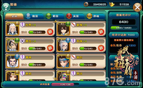 百科全书《武神赵子龙》手游武将图鉴起底_游戏资讯-游民部落(gamecolg.com)