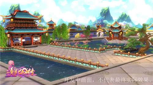 《熹妃Q传》3D室外风景赏风光旖旎秀色宜人_游戏资讯-游民部落(gamecolg.com)