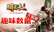 三国大暴走《关云长》手游趣味数据大揭密