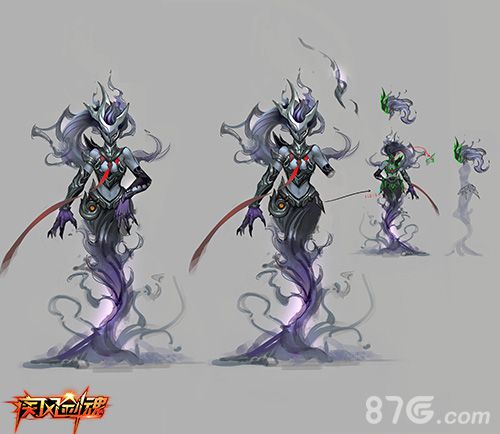 前方高能女王大人驾到《疾风剑魂》无码原画_游戏资讯-游民部落(gamecolg.com)