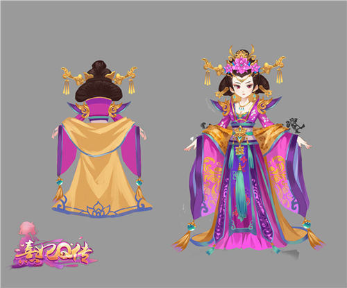 《熹妃Q传》3D人物玲珑亮相美人卷珠帘_游戏资讯-游民部落(gamecolg.com)