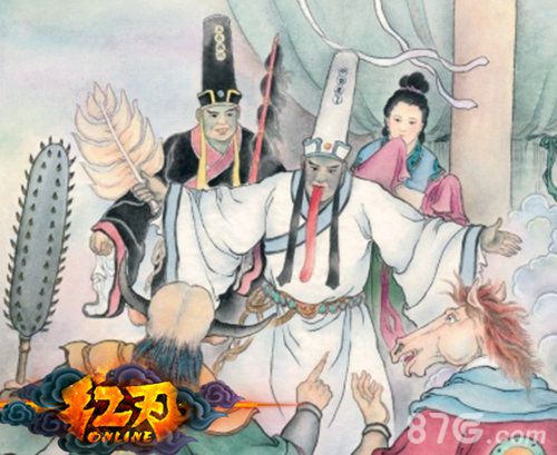 《红刃OL》黑白无常登场中国鬼怪也来抽热闹_游戏资讯-游民部落(gamecolg.com)