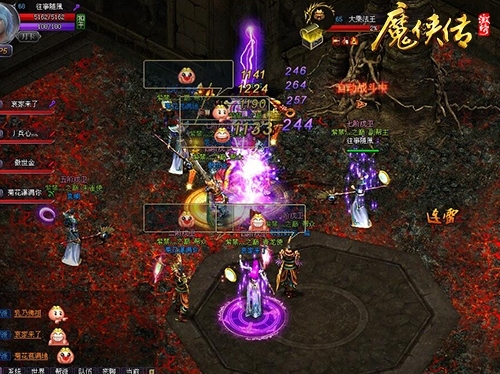 菊花残满地宝《魔侠传》激情版围剿boss_游戏资讯-游民部落(gamecolg.com)