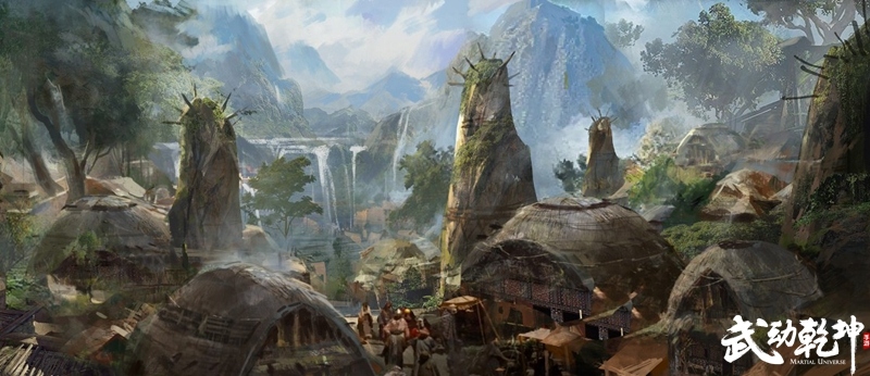 还原最美玄幻世界《武动乾坤》场景概念原画大赏_游戏资讯-游民部落(gamecolg.com)