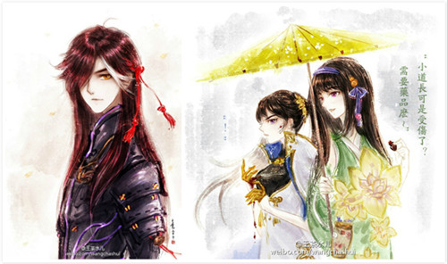 《仙剑奇侠传幻璃镜》玩家同人画作展示_游戏资讯-游民部落(gamecolg.com)